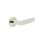 Burlington Kensington Door Handles On Rose