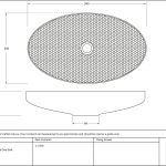 Hammered Copper Oval Sink
