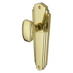 Heritage Brass - Charlston Door Knob on Plate