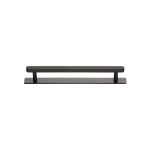 Heritage Brass - Hexagonal Cabinet Pull Handle with Plate
