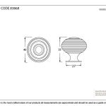 Anvil Beehive Cabinet Knob