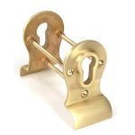 Satin Brass 50mm Euro Door Pull (Back to Back fixings)