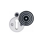 Heritage Brass - Standard Covered Key Escutcheon Reeded - V972