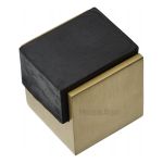 Heritage Brass - Square Floor Mounted Door Stop - V1082