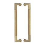 Heritage Brass - Bauhaus Knurled Back to Back Door Pull Handle