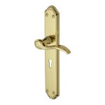 Heritage Brass - Verona Door Handle on Plate