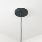 Smooth Brass Frankley Pendant in Soot