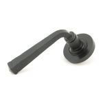 Avon Round Lever on Rose Set (Plain)