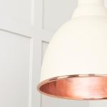 Smooth Copper Brindley Cluster Pendant in Teasel
