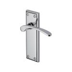 Heritage Brass - Hilton Door Handle on Plate