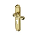 Heritage Brass - Charlbury Door Handle on Plate