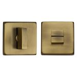 Heritage Brass - Square Bathroom Turn & Release - SQ4035