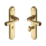 Heritage Brass - Charlbury Door Handle on Plate