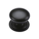 Heritage Brass - Victorian Round Cabinet Knob with Base