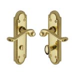 Heritage Brass - Gainsborough Door Handle on Plate