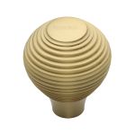 Heritage Brass - Reeded Cabinet Knob