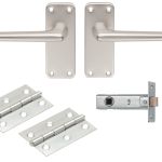 Aluminium Lever Latch Door Pack