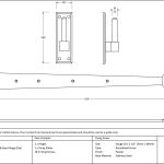 From the Anvil Hook & Band Hinge - Cranked (pair)
