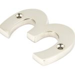 From The Anvil Polished Nickel Numeral