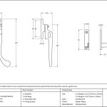 From The Anvil Night-Vent Locking Peardrop Fastener