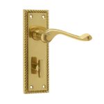 Jedo Georgian Suite Lever on Back Plate