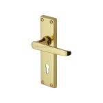 Heritage Brass - Victoria Door Handle on Plate