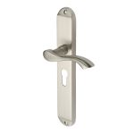 Heritage Brass - Algarve Long Door Handle on Plate