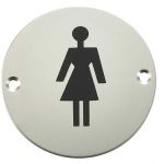Stainless Steel Female Symbol