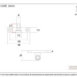 Anvil Cranked Casement Stay Pin