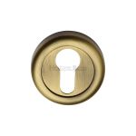 Heritage Brass - Euro Profile Cylinder Escutcheon Round - V6724