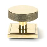 Anvil Brompton Centre Door Knob (Square)