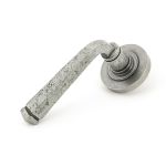 Avon Round Lever on Rose Set (Plain)