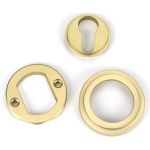 Round Euro Escutcheon (Art Deco)