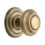 Heritage Brass - Stepped Round Centre Door Knob