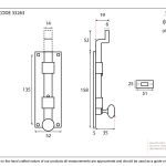 Anvil Slide Knob Bolt
