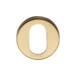 Heritage Brass - Oval Profile Cylinder Escutcheon Round - V4009