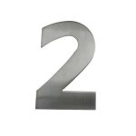 150mm Numerals SSS Finish