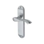 Heritage Brass - Algarve Door Handle on Plate