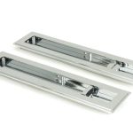 Anvil Art Deco Rectangular Pull - Privacy Set