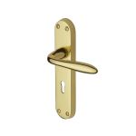 Heritage Brass - Sutton Door Handle on Plate