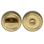 Heritage Brass - Round Bathroom Turn & Release - ERD7030