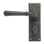 From The Anvil Regency Lever on Backplate Set