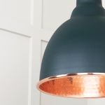 Hammered Copper Brindley Cluster Pendant in Dingle
