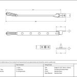 Anvil Casement Hinton Stay