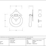 From The Anvil Ring Door Knocker