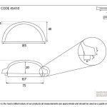 From The Anvil Regency Concealed Drawer Pull