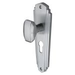 Heritage Brass - Charlston Door Knob on Plate