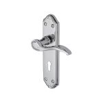 Heritage Brass - Verona Small Door Handle on Plate
