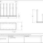 Matt Black Six Pair Boot Rack