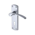 Project Hardware - Luca Door Handle on Plate